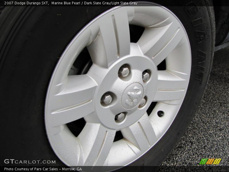 Marine Blue Pearl / Dark Slate Gray/Light Slate Gray 2007 Dodge Durango SXT