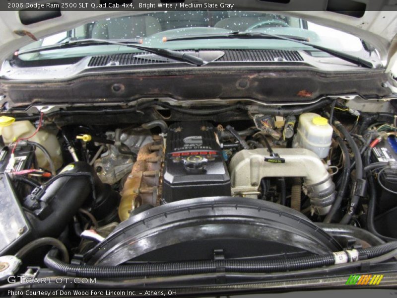  2006 Ram 2500 SLT Quad Cab 4x4 Engine - 5.9 Liter OHV 24-Valve Cummins Turbo Diesel Inline 6 Cylinder