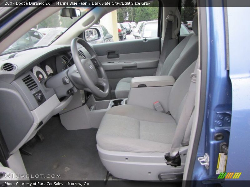  2007 Durango SXT Dark Slate Gray/Light Slate Gray Interior