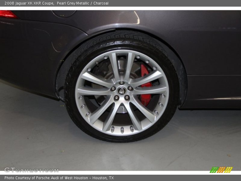 Pearl Grey Metallic / Charcoal 2008 Jaguar XK XKR Coupe