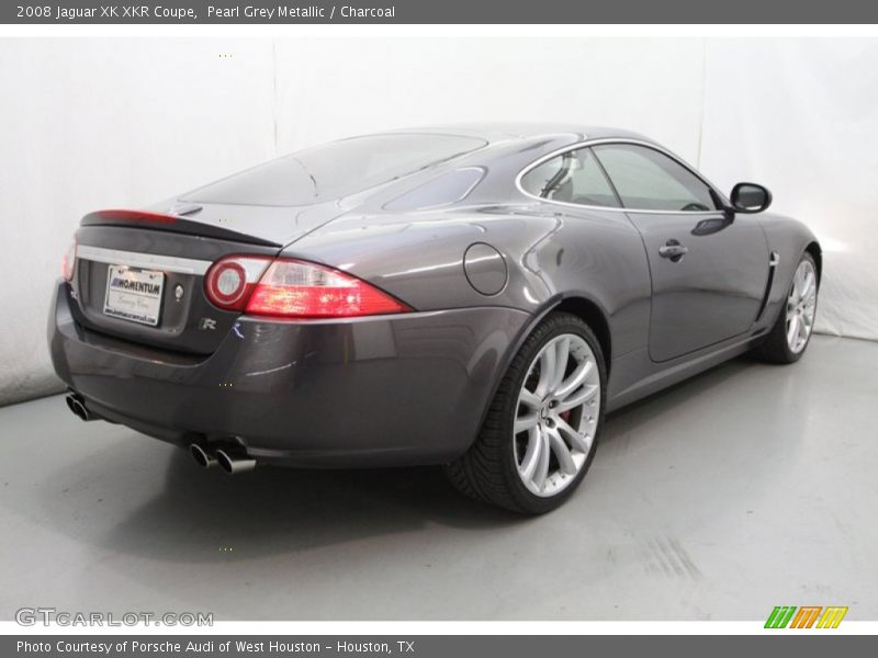 Pearl Grey Metallic / Charcoal 2008 Jaguar XK XKR Coupe