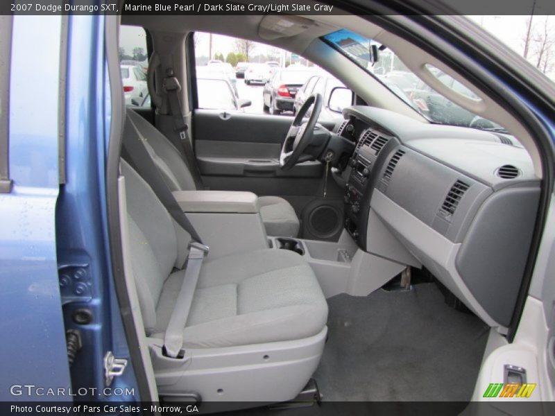 Marine Blue Pearl / Dark Slate Gray/Light Slate Gray 2007 Dodge Durango SXT