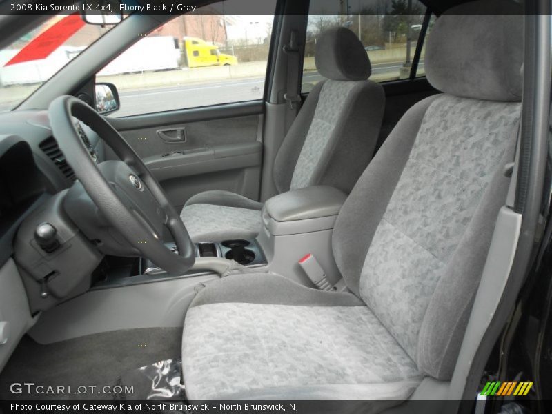 Front Seat of 2008 Sorento LX 4x4