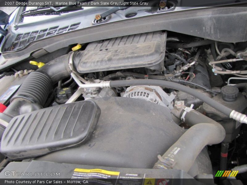 Marine Blue Pearl / Dark Slate Gray/Light Slate Gray 2007 Dodge Durango SXT
