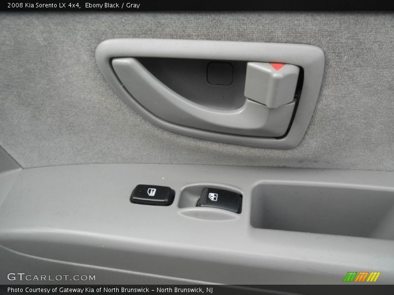 Ebony Black / Gray 2008 Kia Sorento LX 4x4