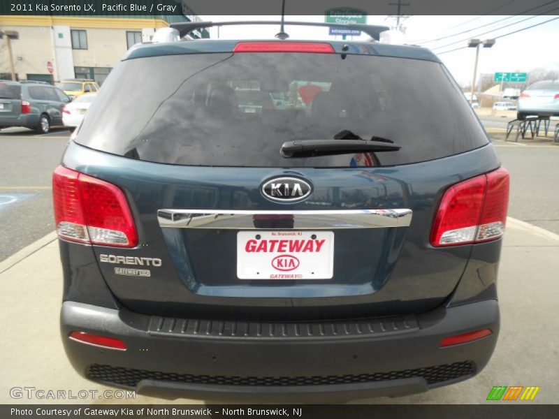 Pacific Blue / Gray 2011 Kia Sorento LX