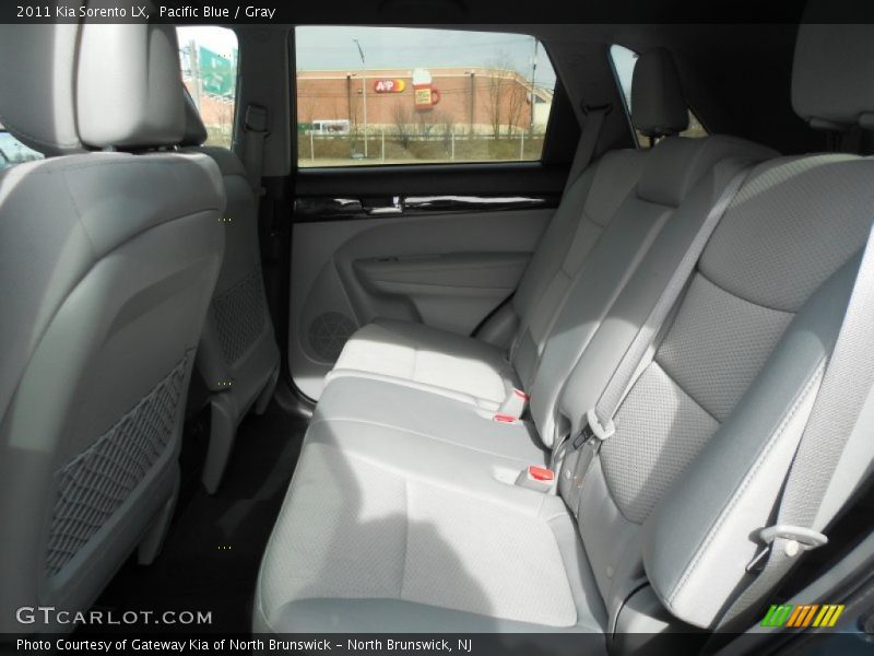 Rear Seat of 2011 Sorento LX