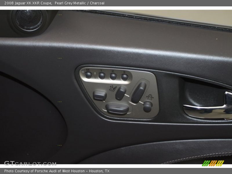 Pearl Grey Metallic / Charcoal 2008 Jaguar XK XKR Coupe