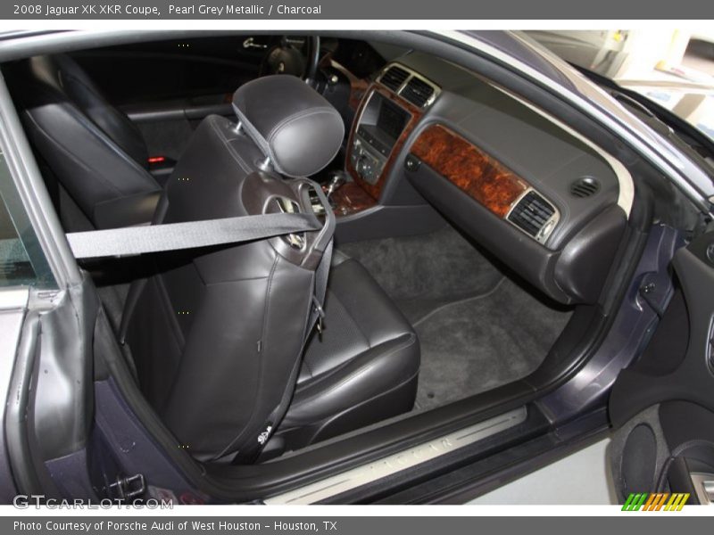 Pearl Grey Metallic / Charcoal 2008 Jaguar XK XKR Coupe
