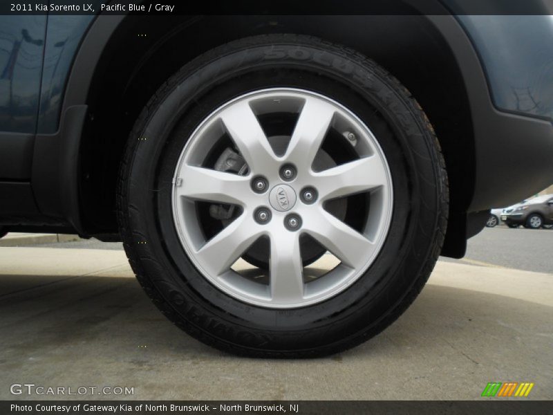 Pacific Blue / Gray 2011 Kia Sorento LX