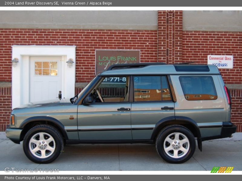 Vienna Green / Alpaca Beige 2004 Land Rover Discovery SE