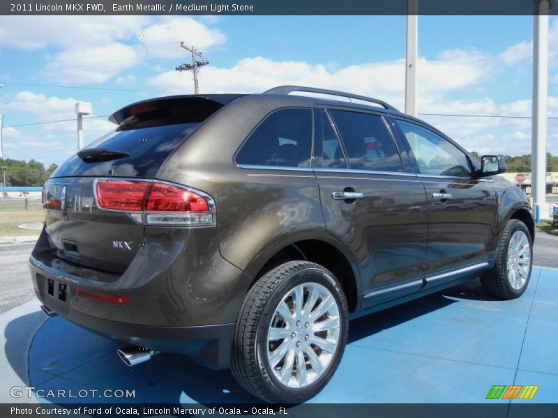 Earth Metallic / Medium Light Stone 2011 Lincoln MKX FWD