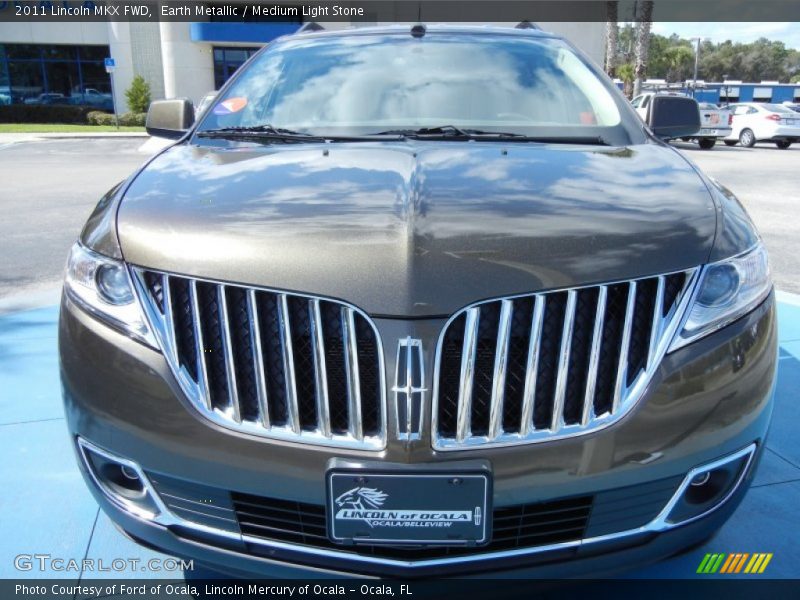 Earth Metallic / Medium Light Stone 2011 Lincoln MKX FWD