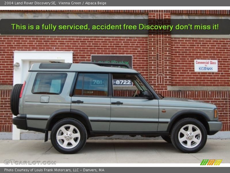 Vienna Green / Alpaca Beige 2004 Land Rover Discovery SE
