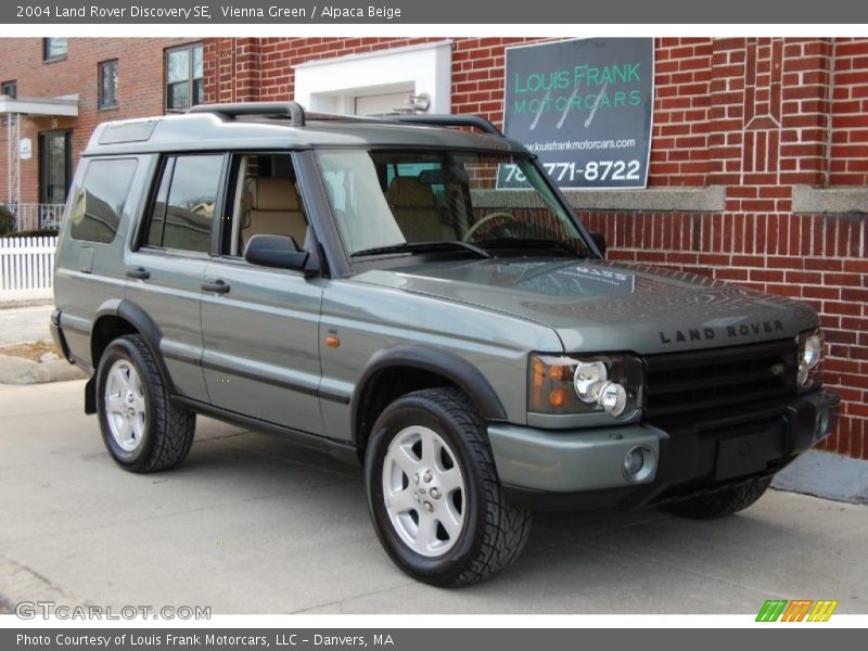 Vienna Green / Alpaca Beige 2004 Land Rover Discovery SE
