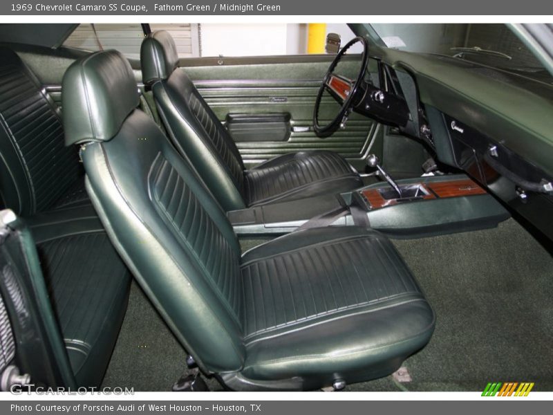 Front Seat of 1969 Camaro SS Coupe