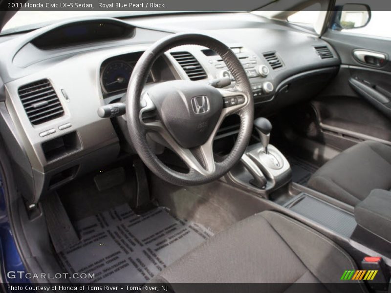 Black Interior - 2011 Civic LX-S Sedan 