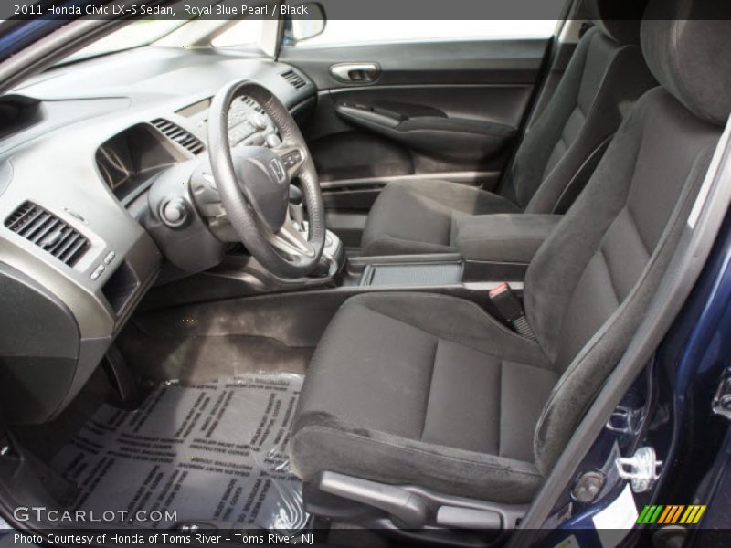 Front Seat of 2011 Civic LX-S Sedan