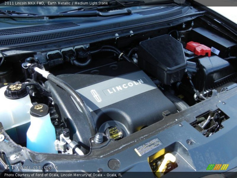  2011 MKX FWD Engine - 3.7 Liter DOHC 24-Valve Ti-VCT V6