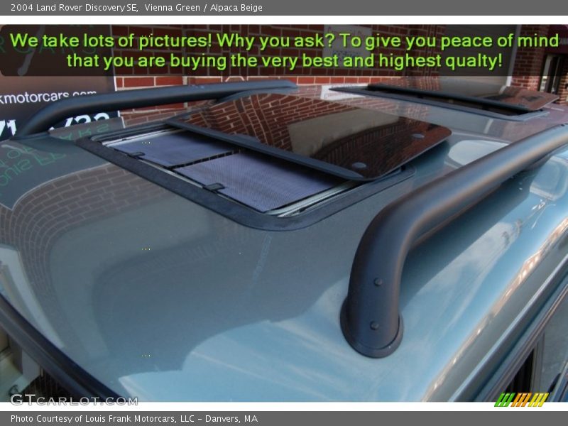 Vienna Green / Alpaca Beige 2004 Land Rover Discovery SE