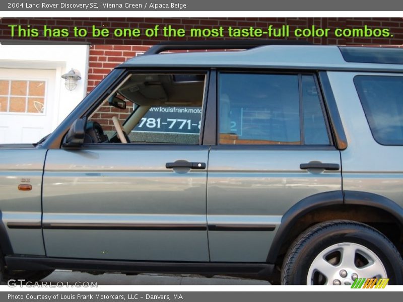 Vienna Green / Alpaca Beige 2004 Land Rover Discovery SE