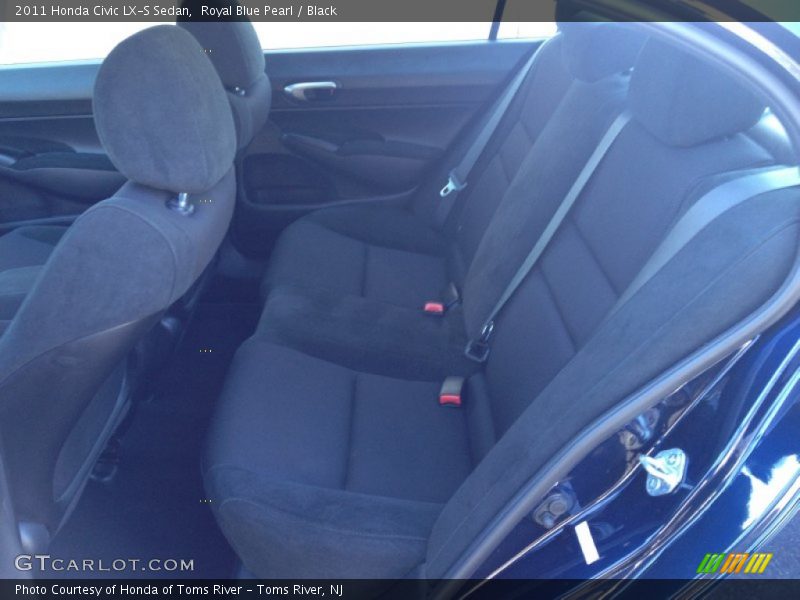Royal Blue Pearl / Black 2011 Honda Civic LX-S Sedan