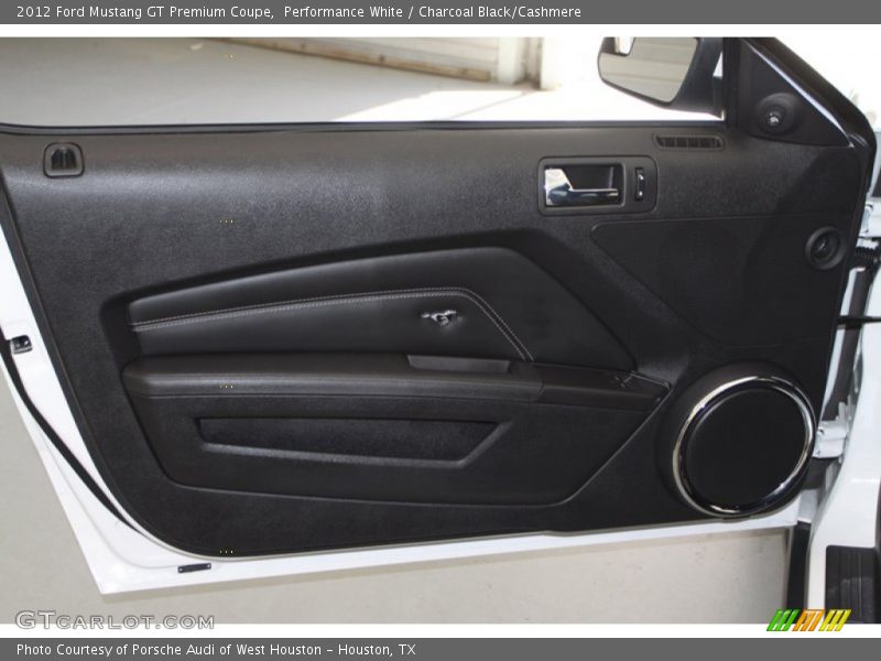 Door Panel of 2012 Mustang GT Premium Coupe