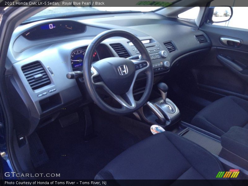 Black Interior - 2011 Civic LX-S Sedan 