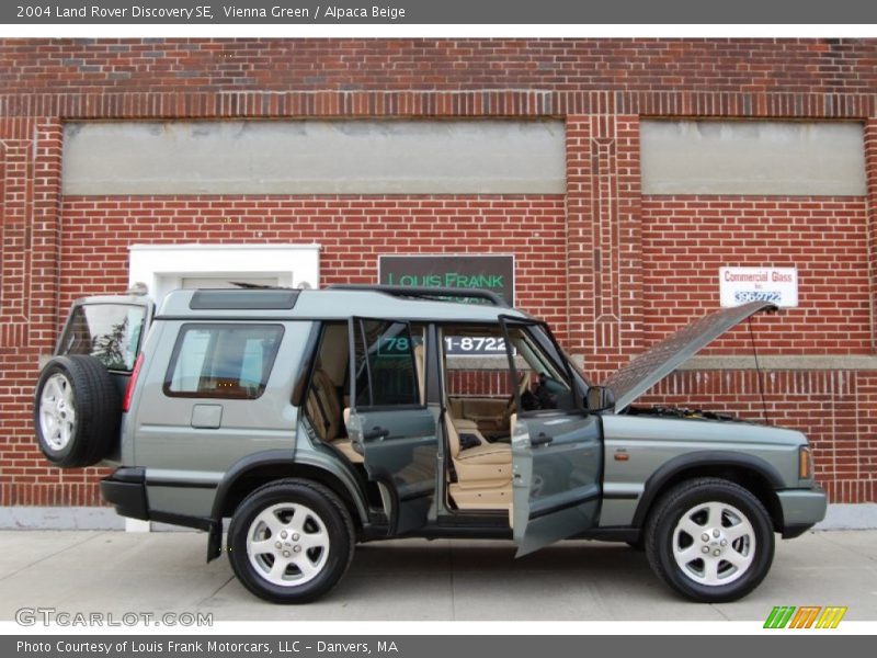 Vienna Green / Alpaca Beige 2004 Land Rover Discovery SE