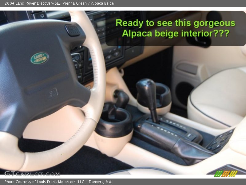 Vienna Green / Alpaca Beige 2004 Land Rover Discovery SE