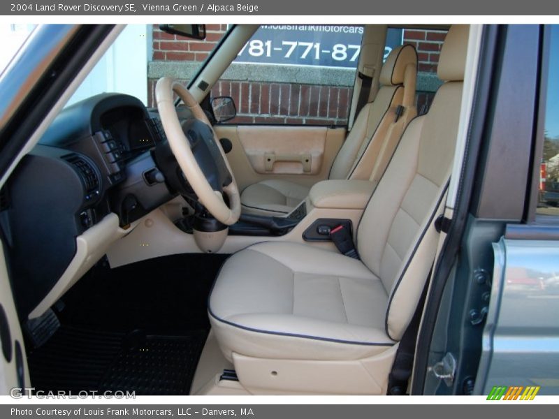 Vienna Green / Alpaca Beige 2004 Land Rover Discovery SE