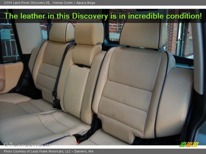 Vienna Green / Alpaca Beige 2004 Land Rover Discovery SE