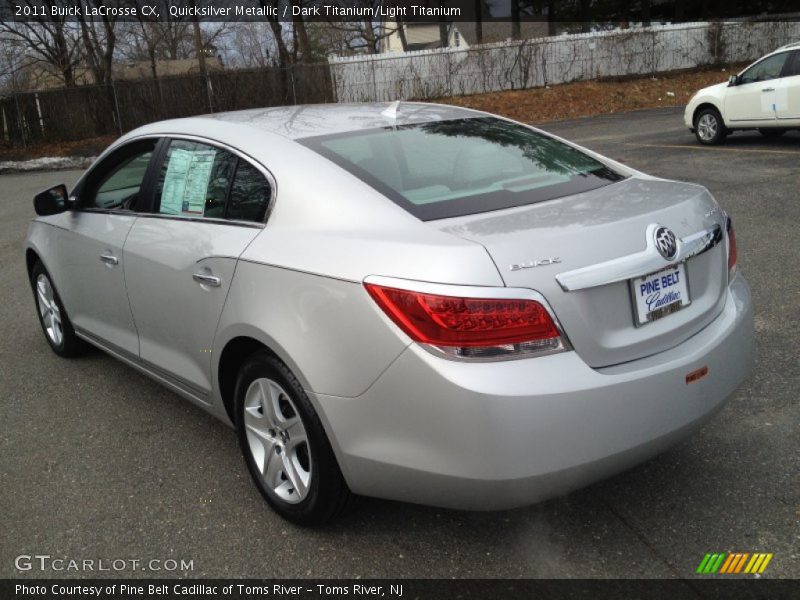 Quicksilver Metallic / Dark Titanium/Light Titanium 2011 Buick LaCrosse CX