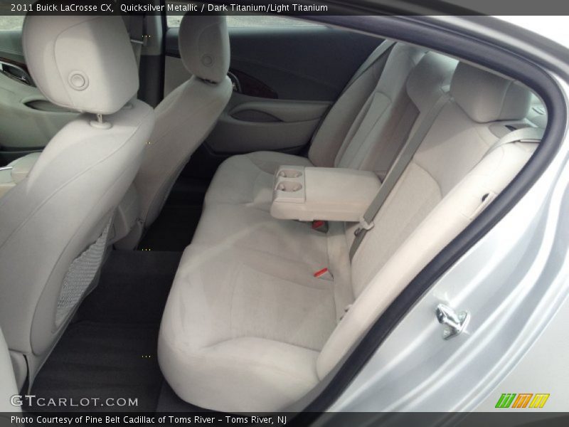 Quicksilver Metallic / Dark Titanium/Light Titanium 2011 Buick LaCrosse CX