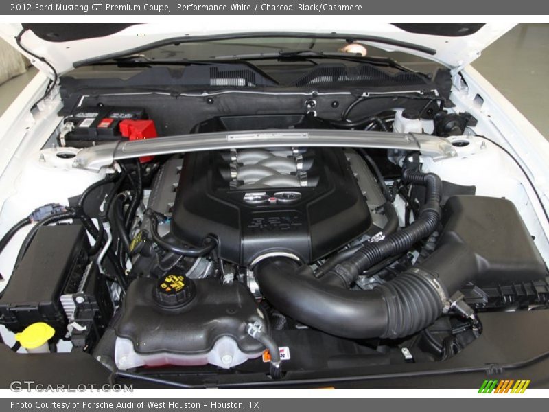  2012 Mustang GT Premium Coupe Engine - 5.0 Liter DOHC 32-Valve Ti-VCT V8