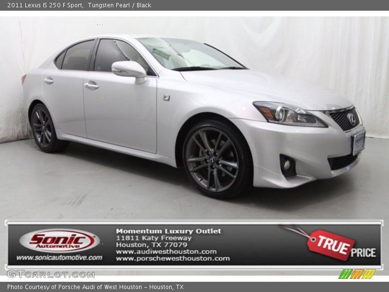 Tungsten Pearl / Black 2011 Lexus IS 250 F Sport