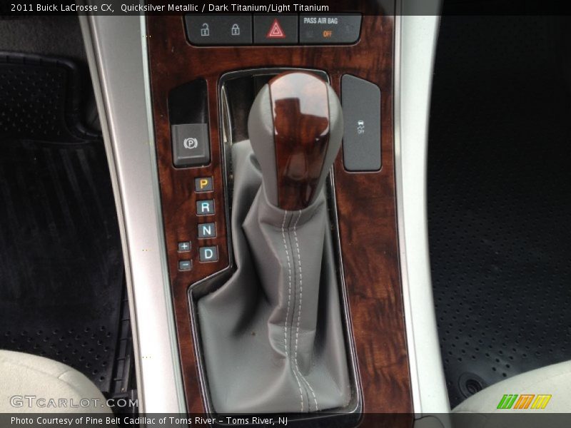 Quicksilver Metallic / Dark Titanium/Light Titanium 2011 Buick LaCrosse CX