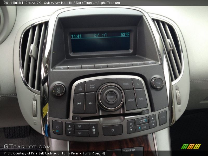 Quicksilver Metallic / Dark Titanium/Light Titanium 2011 Buick LaCrosse CX
