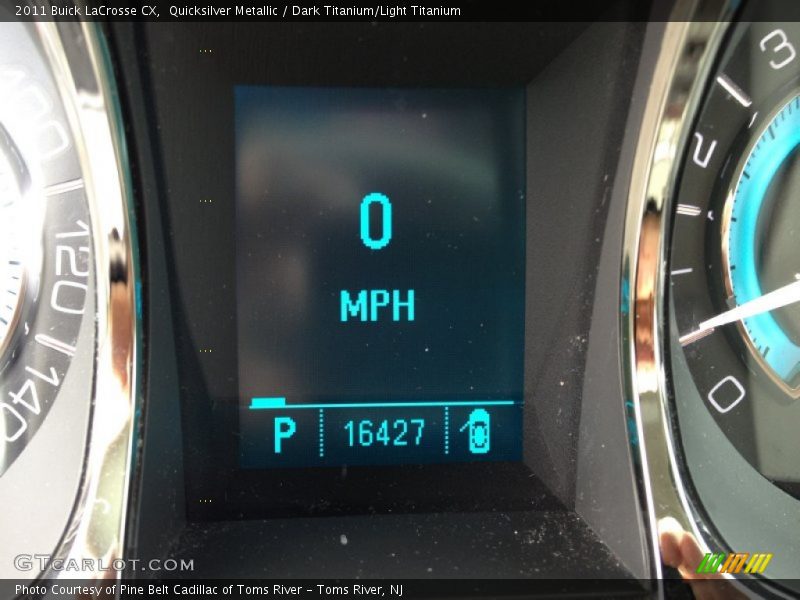 Quicksilver Metallic / Dark Titanium/Light Titanium 2011 Buick LaCrosse CX