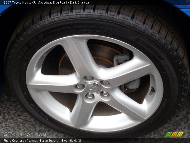 Speedway Blue Pearl / Dark Charcoal 2007 Toyota Matrix XR