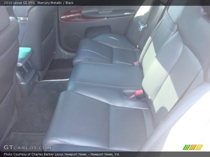 Mercury Metallic / Black 2010 Lexus GS 350