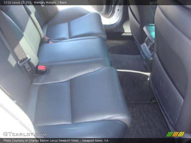 Mercury Metallic / Black 2010 Lexus GS 350