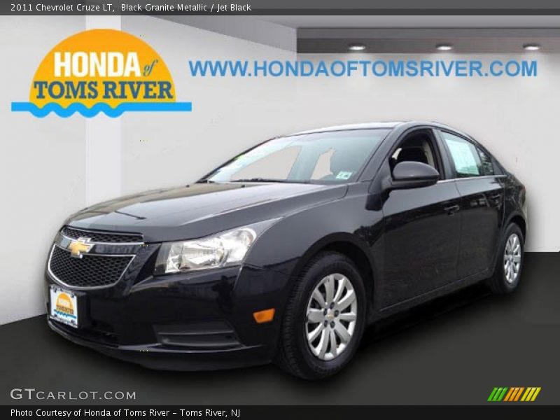 Black Granite Metallic / Jet Black 2011 Chevrolet Cruze LT