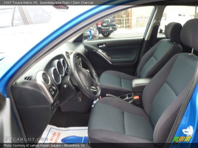 Speedway Blue Pearl / Dark Charcoal 2007 Toyota Matrix XR