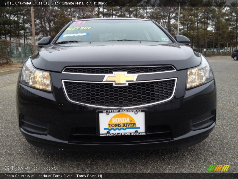 Black Granite Metallic / Jet Black 2011 Chevrolet Cruze LT
