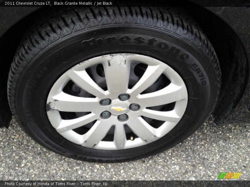 Black Granite Metallic / Jet Black 2011 Chevrolet Cruze LT