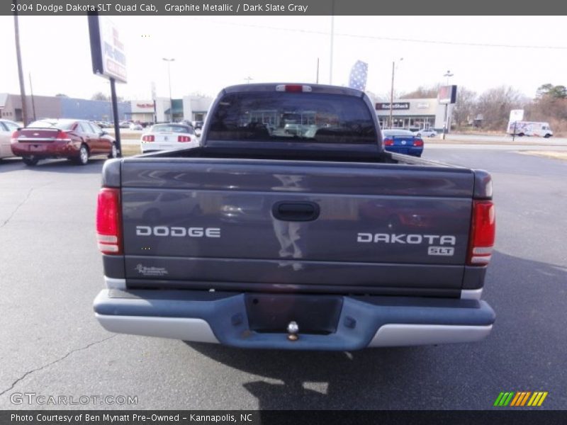 Graphite Metallic / Dark Slate Gray 2004 Dodge Dakota SLT Quad Cab