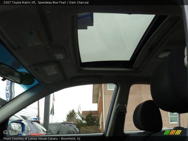 Speedway Blue Pearl / Dark Charcoal 2007 Toyota Matrix XR