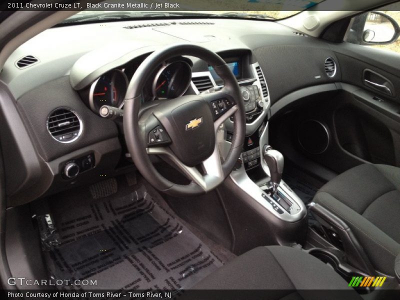 Black Granite Metallic / Jet Black 2011 Chevrolet Cruze LT