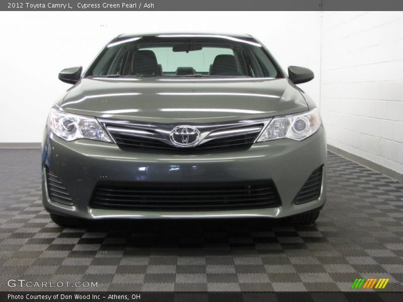 Cypress Green Pearl / Ash 2012 Toyota Camry L